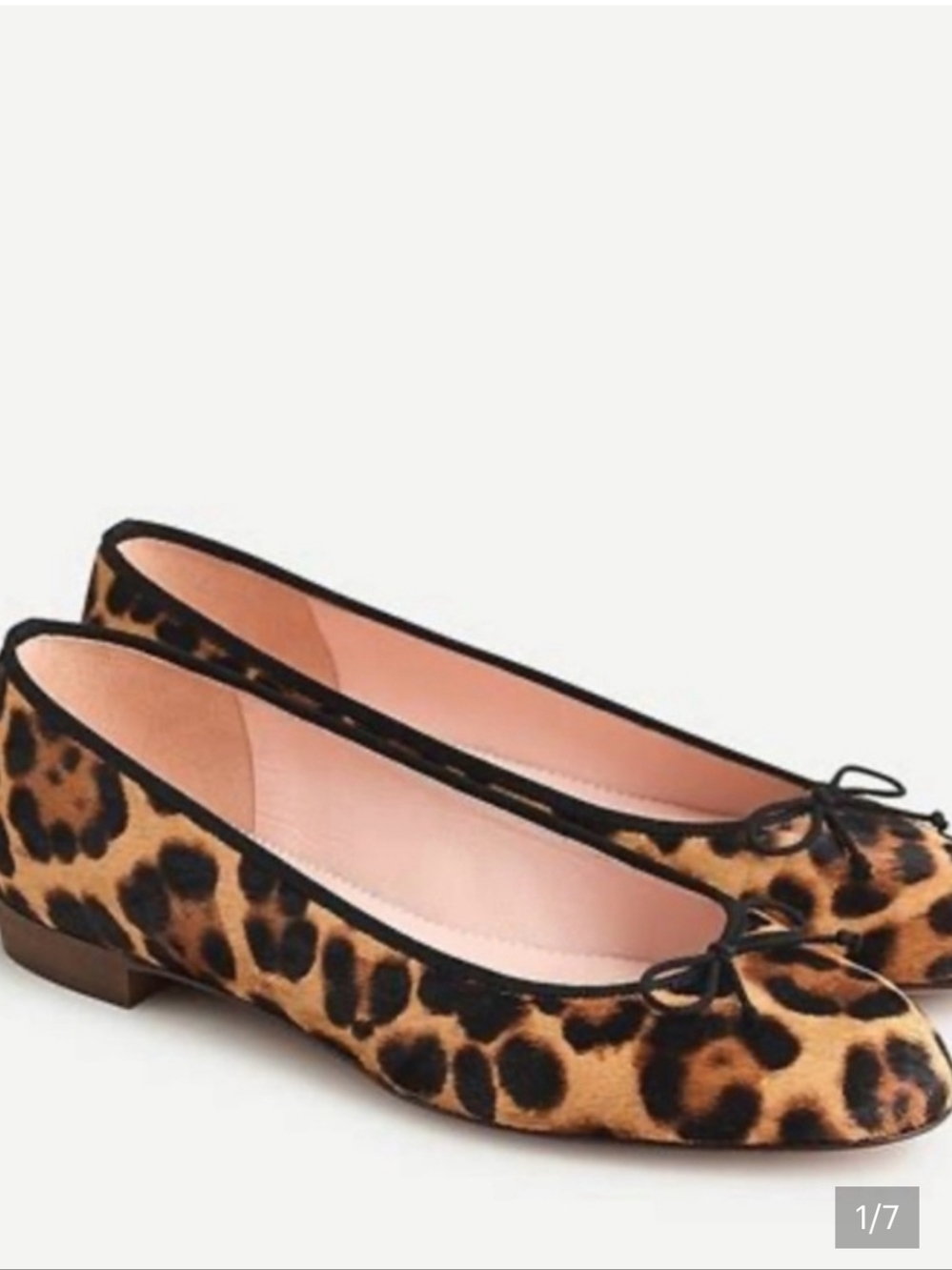 J. Crew NWOT  Leopard-Print Ballet Flats